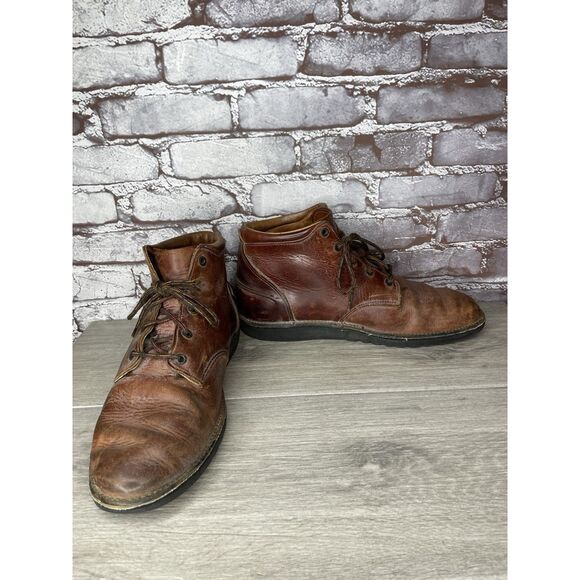 Red Wing 8616 Brown Leather USA Vibram Lace Up Chukka Boots Men’s 11.5EE US/45EU main image 6